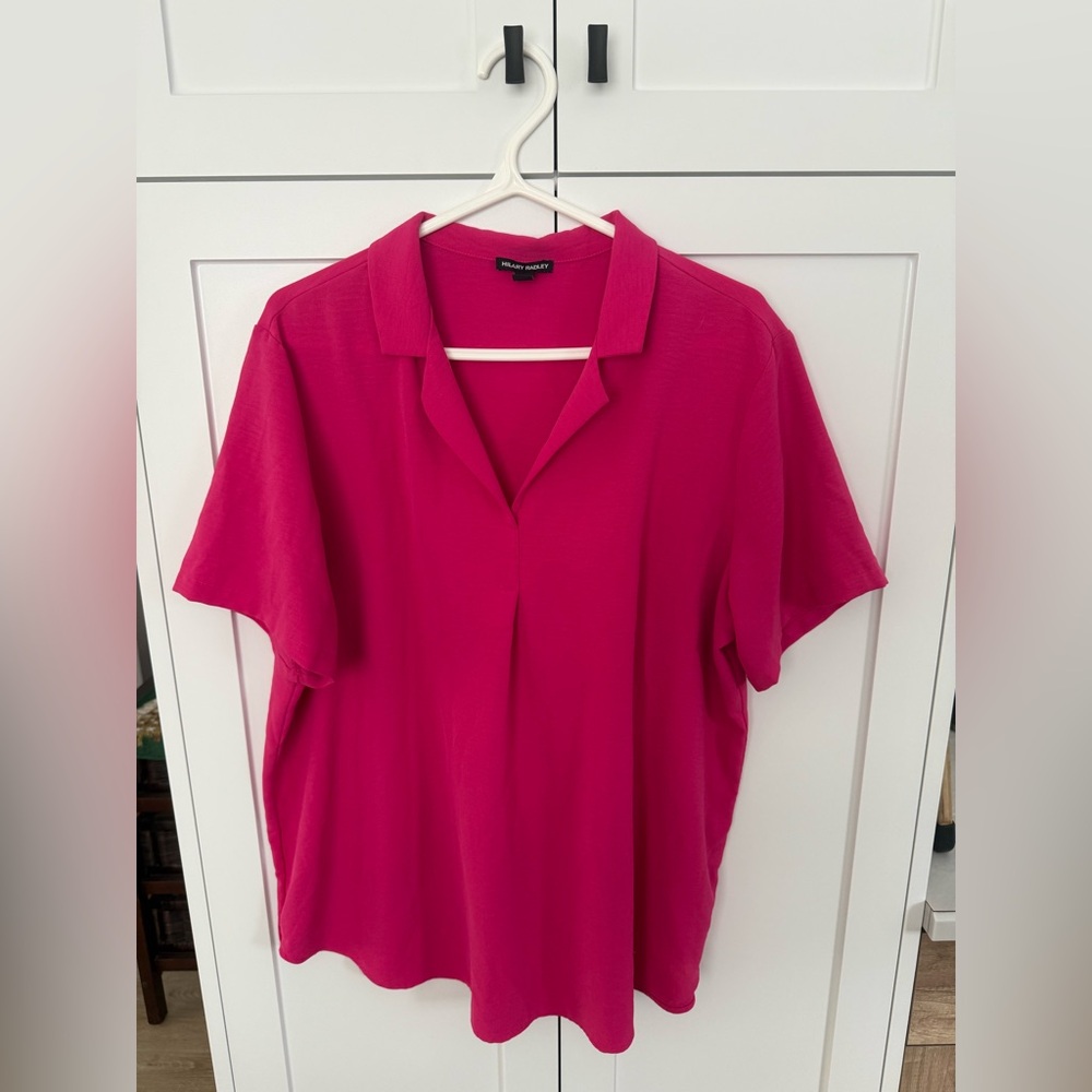 Hilary Radley Short Sleeve Women's Top